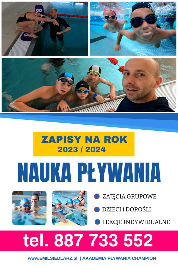 Nauka Pływania Nowy Sącz Chełmiec - zapisy na nowy rok 2023/24